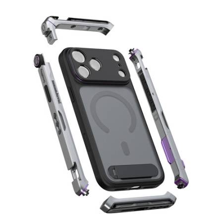 SmallRig 5585 Megatron Edition - zestaw do filmowania do iPhone 17 Pro (szaro-fioletowy)